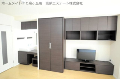 【収納】 | レオネクストＫＳＰＩＲＩＴ山桃 | 大規模収納でお部屋を広くお使い頂けます。