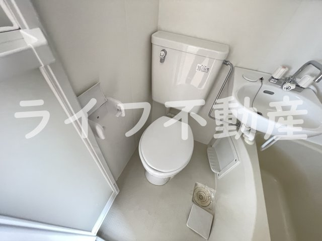 福寿マンション１号館のトイレ|落ち着いたトイレです