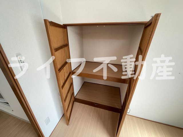 福寿マンション１号館の収納|ちょっとした収納スペースも充実しています