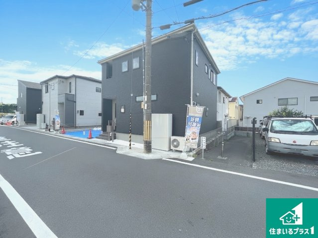 ★亀岡市篠町篠上西裏　新築一戸建ての外観|現在の進捗状況です！順調に作業進行中、完成が待ち遠しいです！詳細の間取り等、お気軽にお問い合わせください！