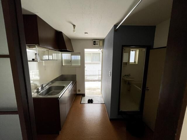 相模原市南区相模大野１丁目のアパートの玄関