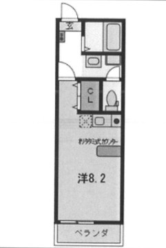 ＳClailの間取り