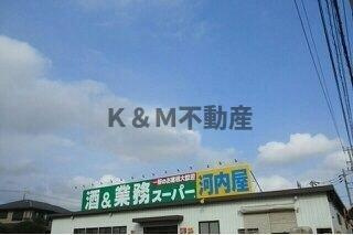 ネコデコの周辺|河内屋まで160m 