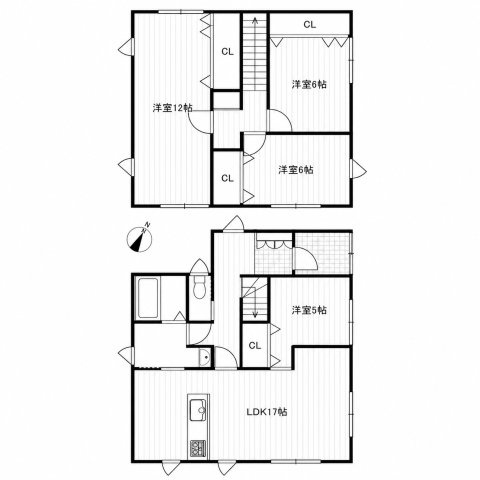 北丘珠3条2丁目の間取り