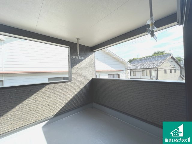 ★亀岡市河原町　第2期　新築一戸建てのバルコニー|日当たりのよいバルコニー！お部屋が開放的に！
