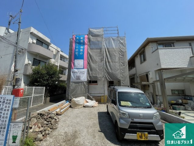 亀岡市河原町　第2期　新築一戸建ての外観|現在建築中！落ち着いた街並みで新生活を始めることが出来そう！周辺の物件も併せてご紹介させて頂きます！