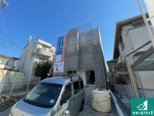 亀岡市河原町　第2期　新築一戸建ての外観|現在の進捗状況です！順調に作業進行中、完成が待ち遠しいです！詳細の間取り等、お気軽にお問い合わせください！