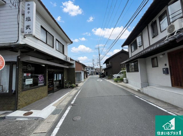 亀岡市河原町　第2期　新築一戸建ての前面道路含む現地写真|車通りの少ない前面道路！お子様がいらっしゃるご家族でも安心！