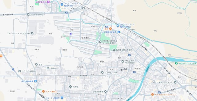 亀岡市河原町　第2期　新築一戸建ての地図