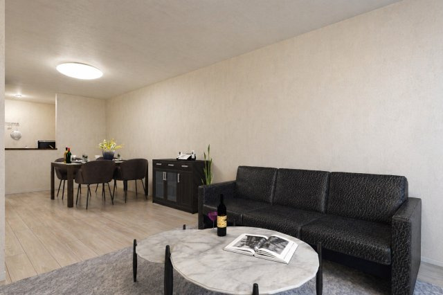 城西町の完成予想図|―LDK20.11帖パース― 新築参考プラン/建物価格2300万円、建物面積97.61m2