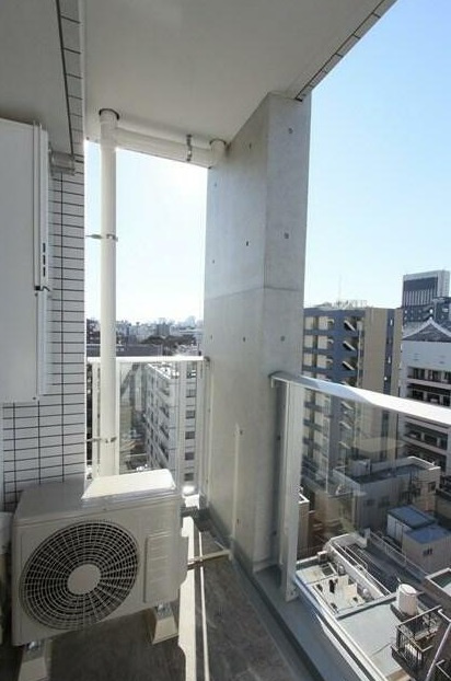 レアライズ浅草Ⅲのバルコニー
