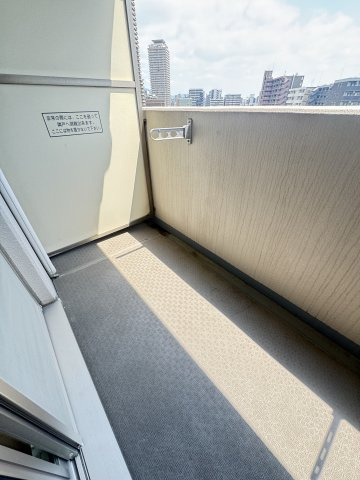 エスリード神戸WESTのバルコニー