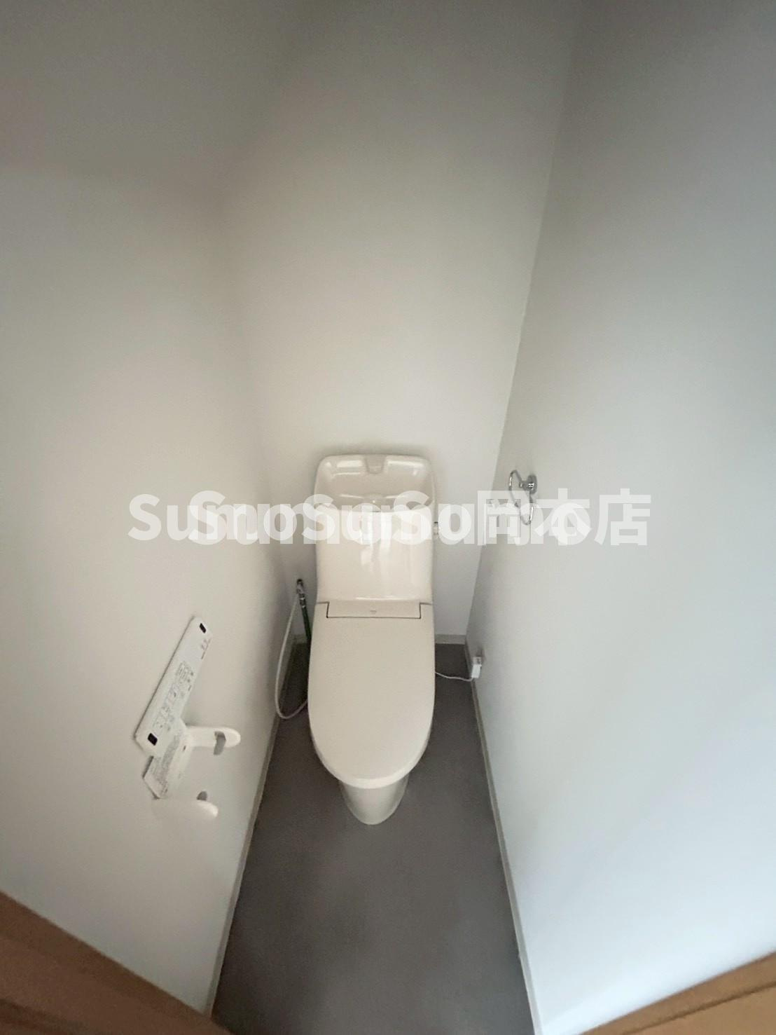 中野マンションのトイレ|コンパクトで使いやすいトイレです