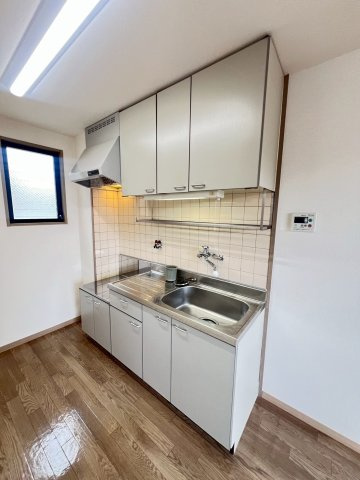 ソレイユ段上のキッチン