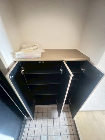 ソレイユ段上の収納