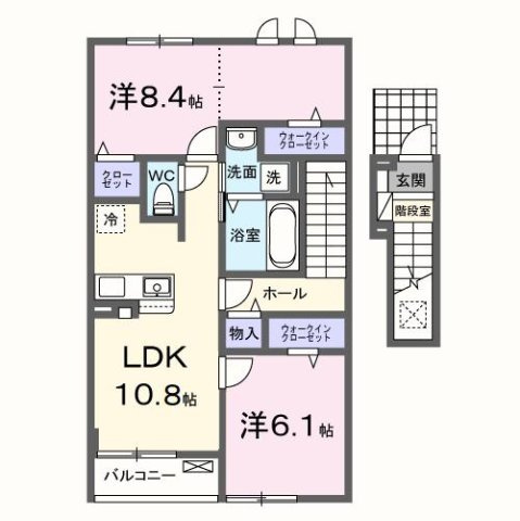 【間取り】 | クラール倉治Ｃ
