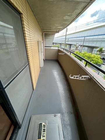 カーサコモド芦屋のバルコニー