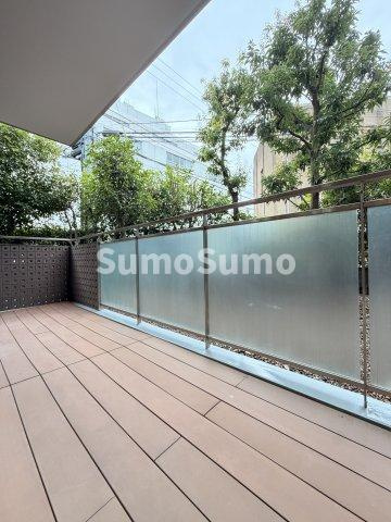 ガーデン渋谷氷川のバルコニー|広々としたバルコニーです