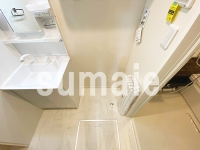 プレミアムコートの洗面所|室内洗濯機置き場です☆