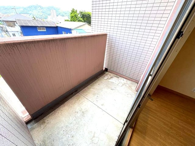 アークコートのバルコニー