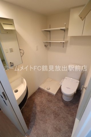 東大阪市高井田本通７丁目の賃貸マンションの洗面所
