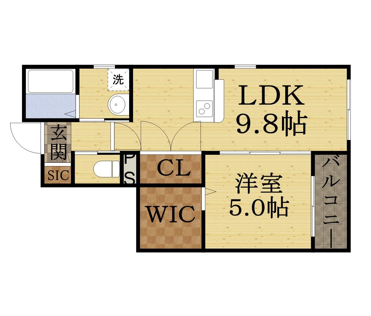 エルピーダの間取り