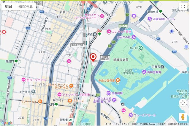 ★仲介手数料無料★東京ツインパークス（新規リフォーム済み・東京タワービュー）の地図