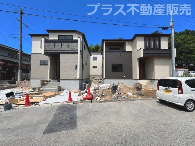 【外観】 | 大野城市乙金東3丁目　1号棟（全3棟）【仲介手数料無料・0円】 | 完成イメージの外観パースです。