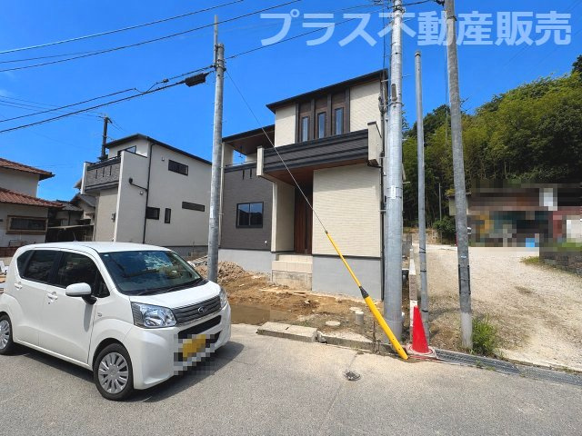 【外観】 | 大野城市乙金東3丁目　1号棟（全3棟）【仲介手数料無料・0円】 | 現地写真。プラス不動産販売なら、現場の全ての棟をまとめてご見学頂けます。