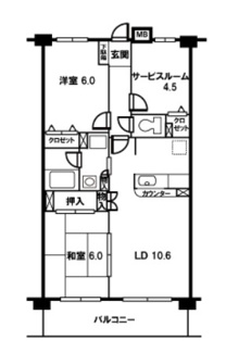 【間取り】 | グリシーヌ朝霞