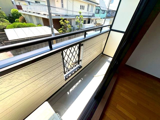 サンハイツ開のバルコニー
