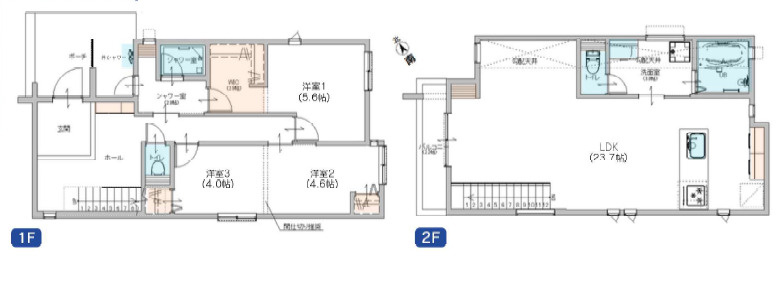 藤沢市鵠沼海岸　新築戸建　全1邸