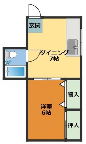 Fitsビル本川町の間取り