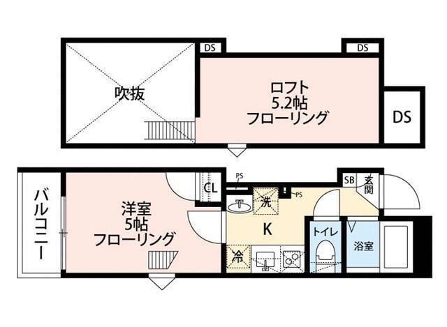 グランクオール小竹向原の間取り