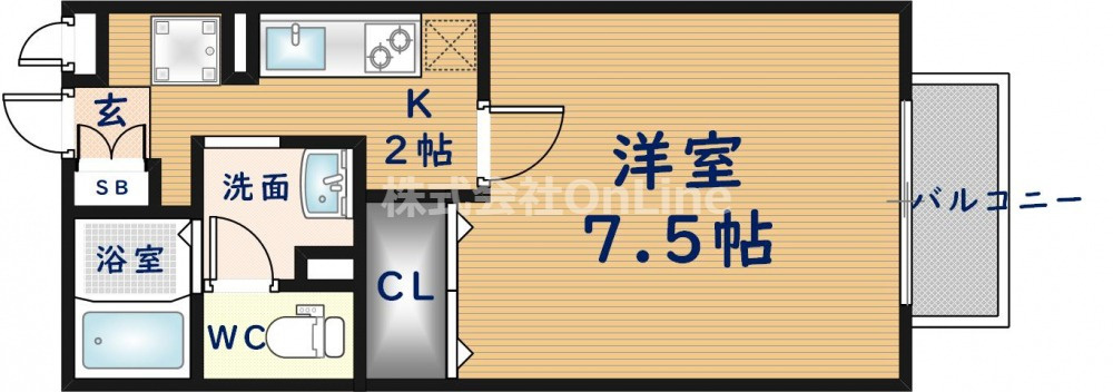 アディック東花園の間取り