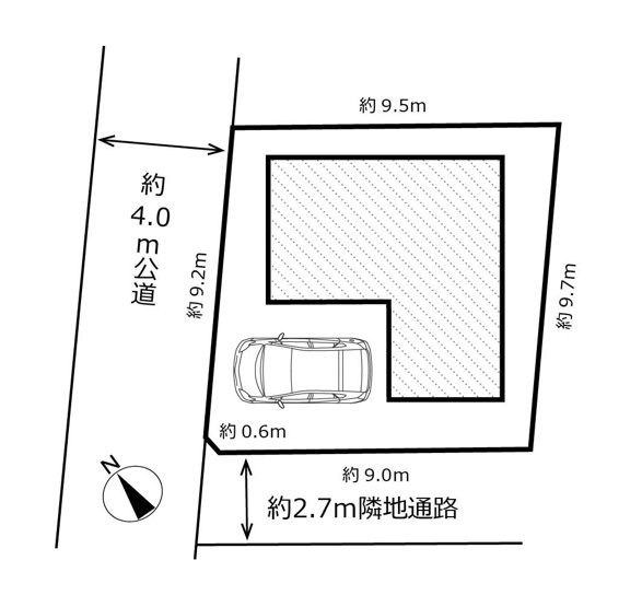 【区画図】 | 入間市東町　新築