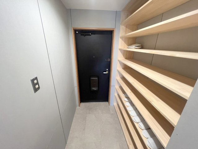 ライオンズマンション奈良の玄関