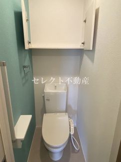 【トイレ】 | ベル・アヴニール　Ⅱ | ゆったりとした空間のトイレです