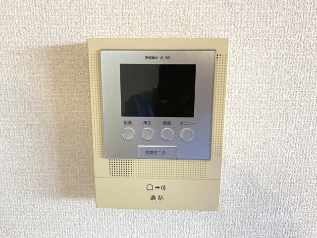 プリムヴェール十番館のセキュリティ|モニター付きインターホン☆彡