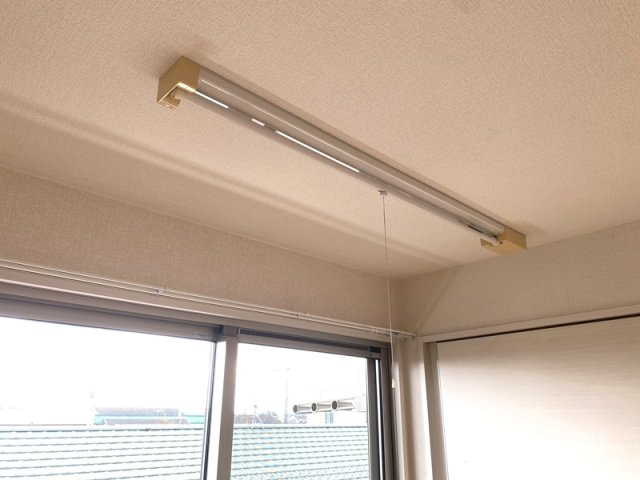 プリムヴェール十番館の設備|便利室内物干し☆彡