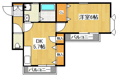 ラウレールの間取り