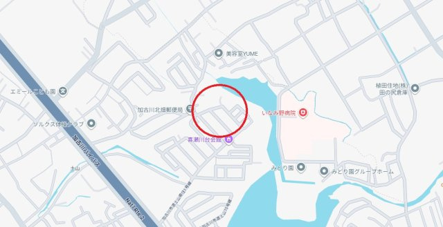 加古川市平岡町土山　　　JR「土山駅」徒歩19分の地図