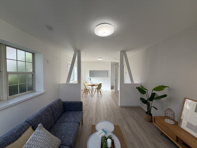 東村山市久米川町フルリノベ住宅の居間・リビング