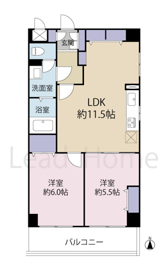 【間取り】 | ドルミ恵比寿