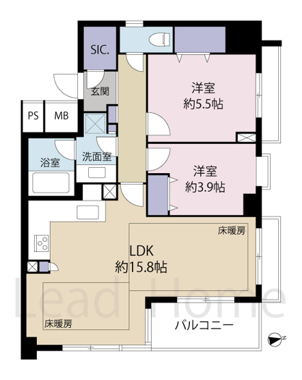 【間取り】 | アーバンパレス参宮橋