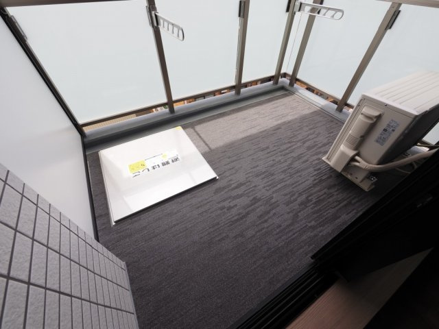 ブエナビスタ難波タワーのバルコニー
