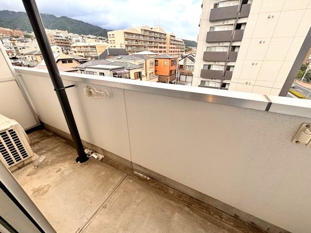 UTレジデンス六甲のバルコニー