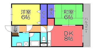 【間取り】 | ロイヤルパレス
