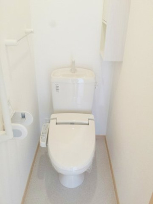 【トイレ】 | アウローラ　Ⅰ | 落ち着いたトイレです