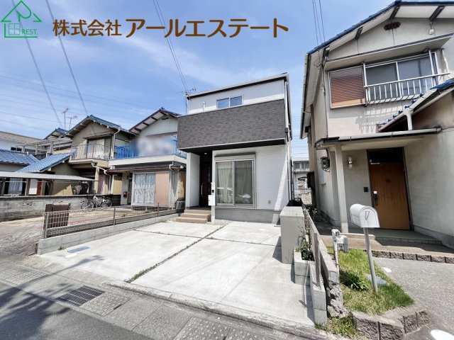 加古郡播磨町北本荘１丁目　　　山陽電鉄「播磨町駅」徒歩12分の前面道路含む現地写真